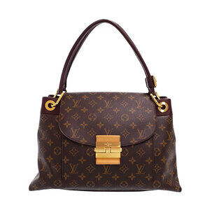 Louis Vuitton Monogram Leather Brown Olympe Tote Bag